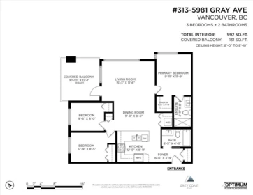 Swimming Pool Photo of 313 5981 Gray Avenue, Vancouver, BC