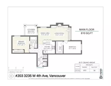 Bedroom 3 Photo of 203 3235 W 4th Avenue, Vancouver, BC