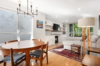 Living Room Photo of 203 3235 W 4th Avenue, Vancouver, BC