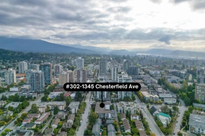 Front Yard Photo of 302 1345 Chesterfield Avenue, North Vancouver, BC