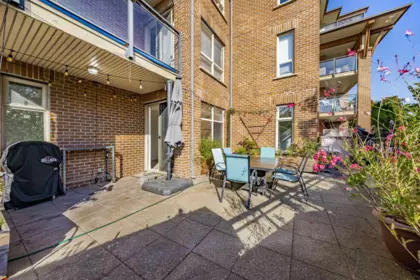 Backyard Photo of 107 1633 Mackay Avenue, North Vancouver, BC