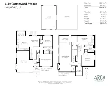 Playground / Recreational Area Near 1110 Cottonwood Avenue, Coquitlam, BC