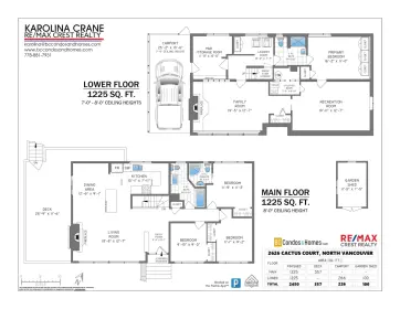 2626 Cactus Court, North Vancouver, BC, North vancouver — Single Family Residence for sale