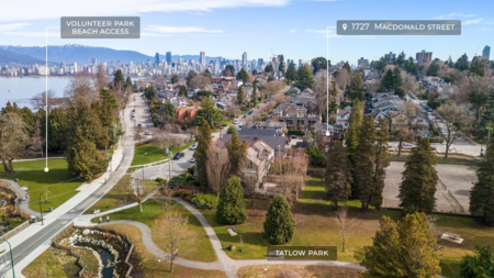 1727 Macdonald Street, Vancouver, BC, Vancouver — Single Family Residence for sale
