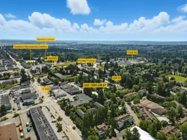 Outdoor Patio Photo of 102 7155 134 Street, Surrey, BC