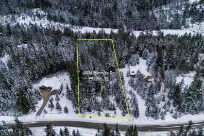 9024 Riverside Drive, Whistler, BC, WedgeWoods —  bed land for sale