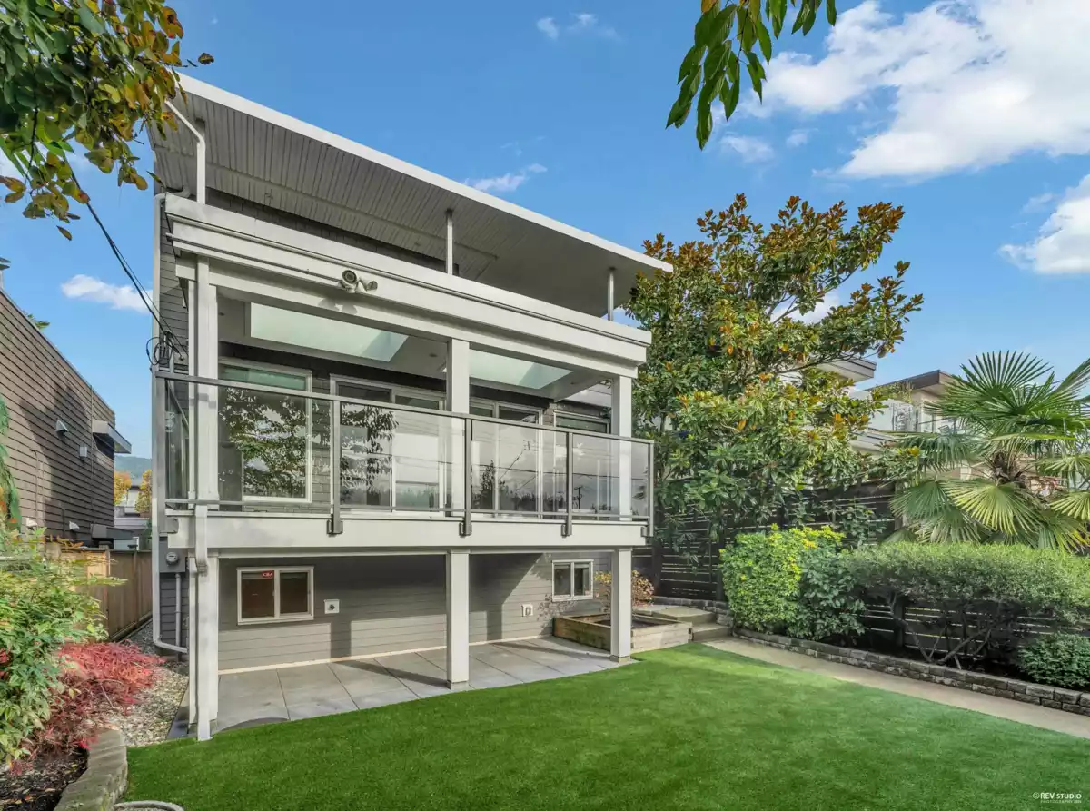 Exterior Rear Photo of 1251 Clyde Avenue, West Vancouver, BC