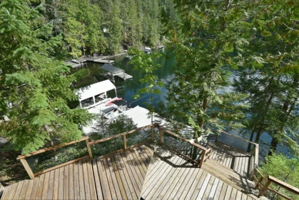 Outdoor Deck Photo of Lot 19 Sakinaw Lake, Sechelt, BC