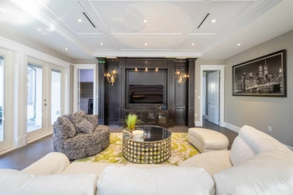 Basement Recreation Room Photo of 9640 Bates Road, Richmond, BC