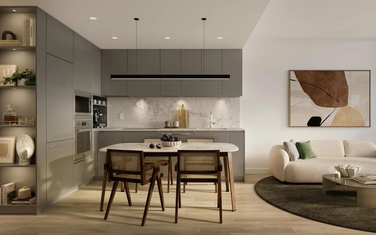 Exterior Rear Photo of 2309 609 Tyndall Street, Coquitlam, BC