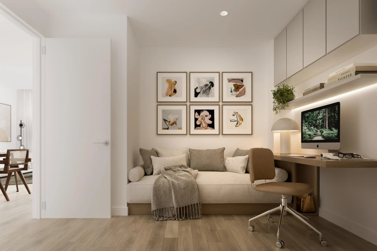 Living Room Photo of 2309 609 Tyndall Street, Coquitlam, BC