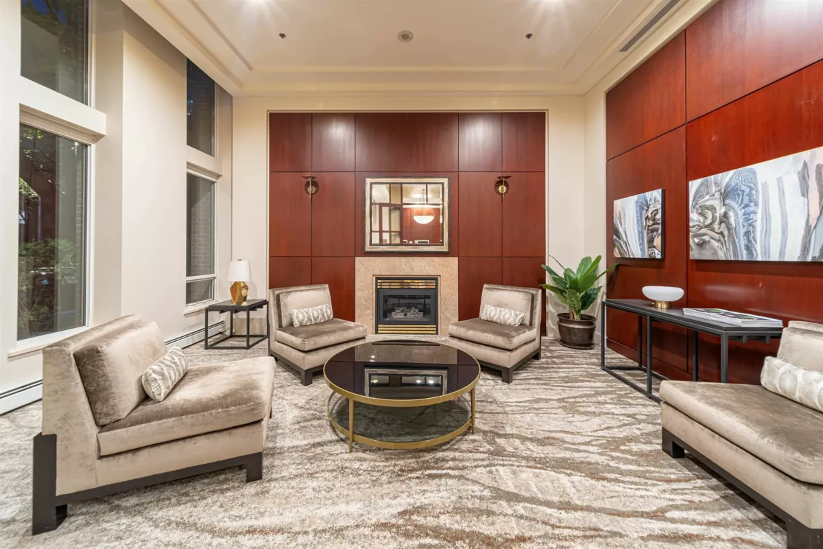 Kitchen Island Photo of 906 1288 Marinaside Crescent, Vancouver, BC