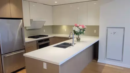 Kitchen Island Photo of 108 7008 River Parkway, Richmond, BC