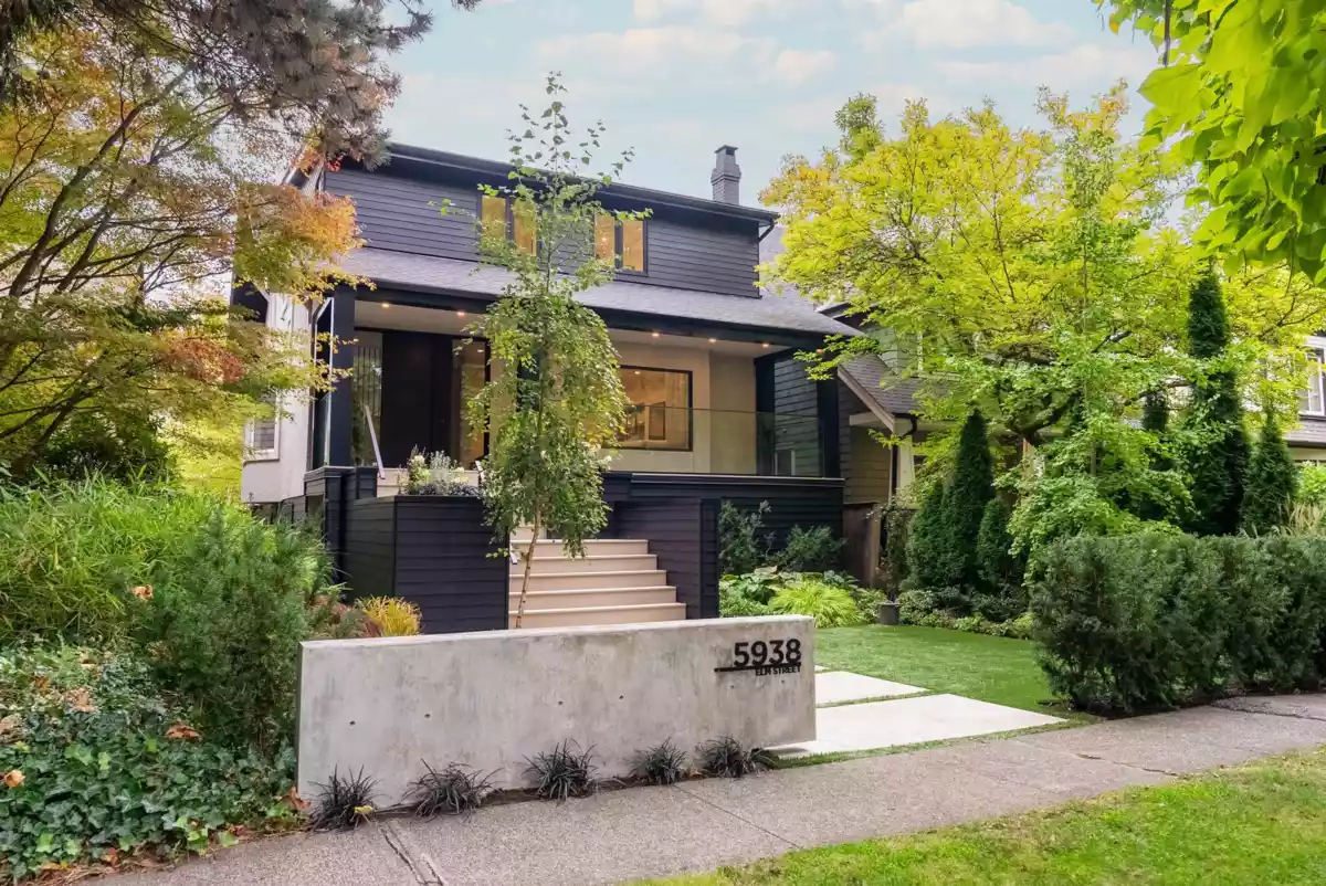 Exterior Rear Photo of 5938 Elm Street, Vancouver, BC
