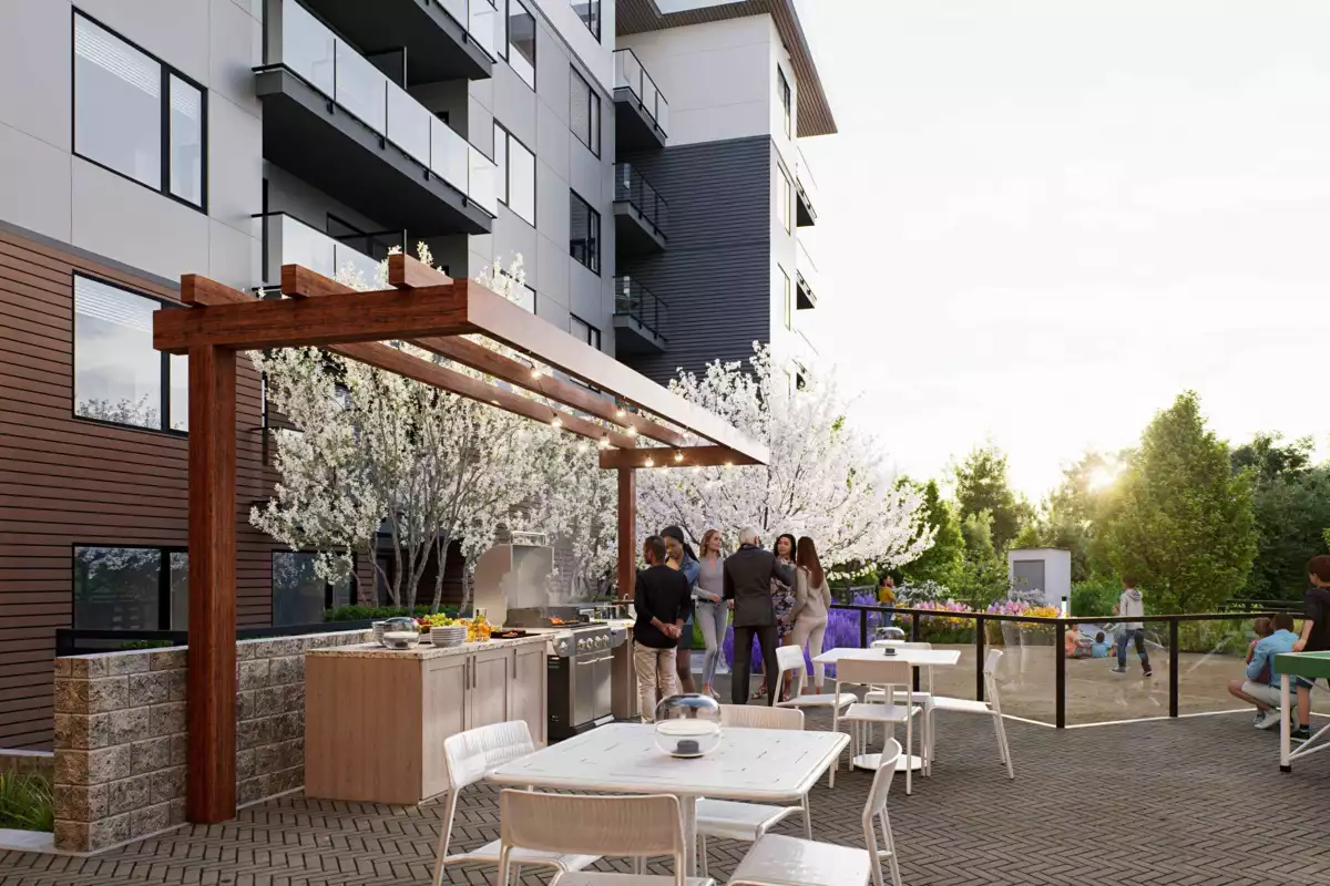 Exterior Rear Photo of 6 13757 108 Avenue, Surrey, BC