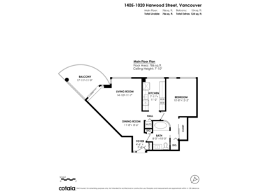 Loft / Bonus Room Photo of 1405 1020 Harwood Street, Vancouver, BC