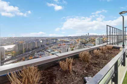 Aerial View of 1307 823 Carnarvon Street, New Westminster, BC