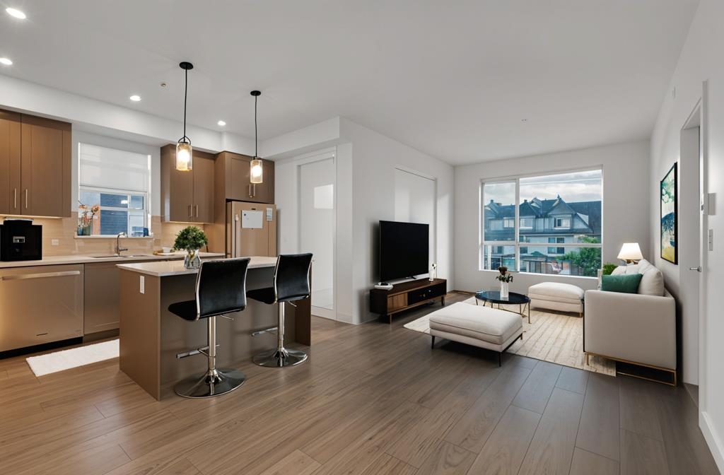 Living Room Photo of 214 18811 72 Avenue, Surrey, BC