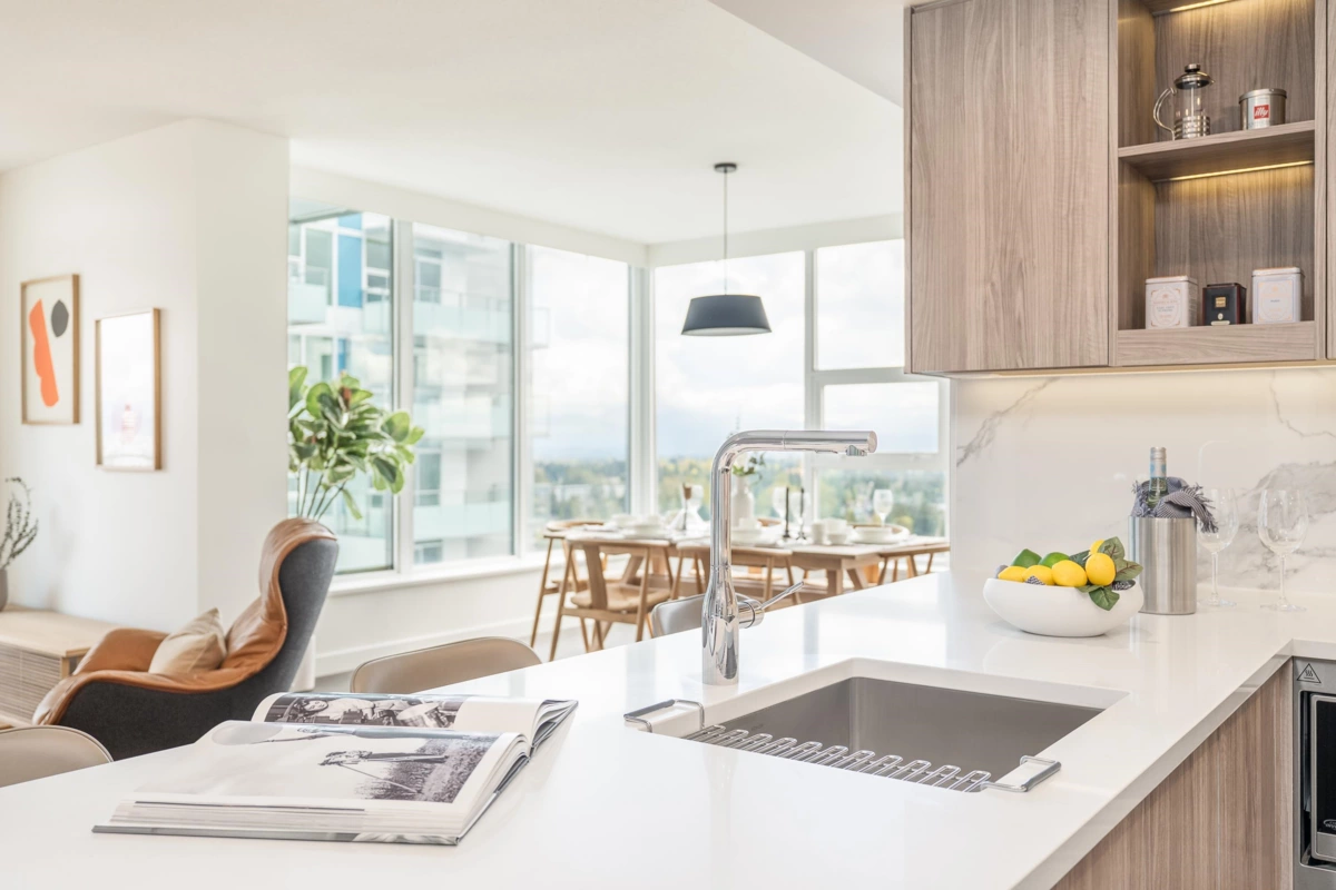 Kitchen Island Photo of 3307 13778 100 Avenue, Surrey, BC