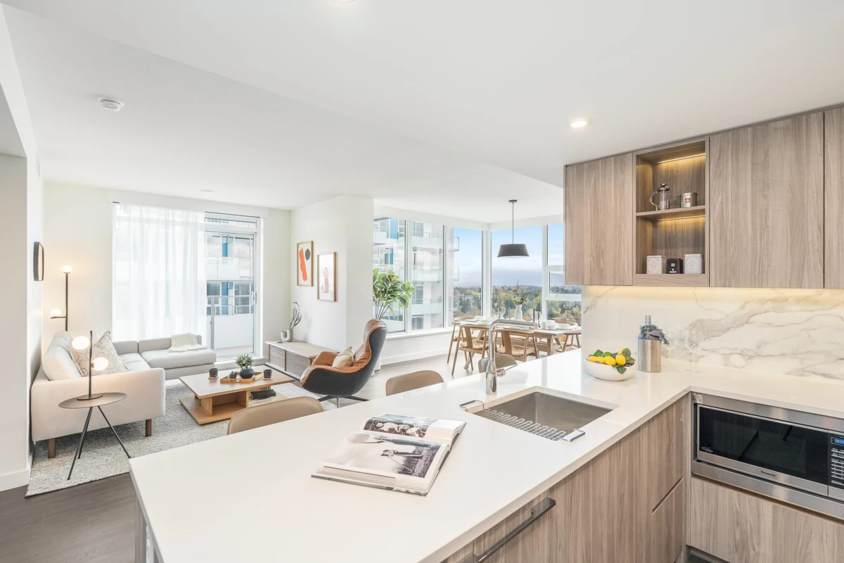 Kitchen Photo of 3307 13778 100 Avenue, Surrey, BC