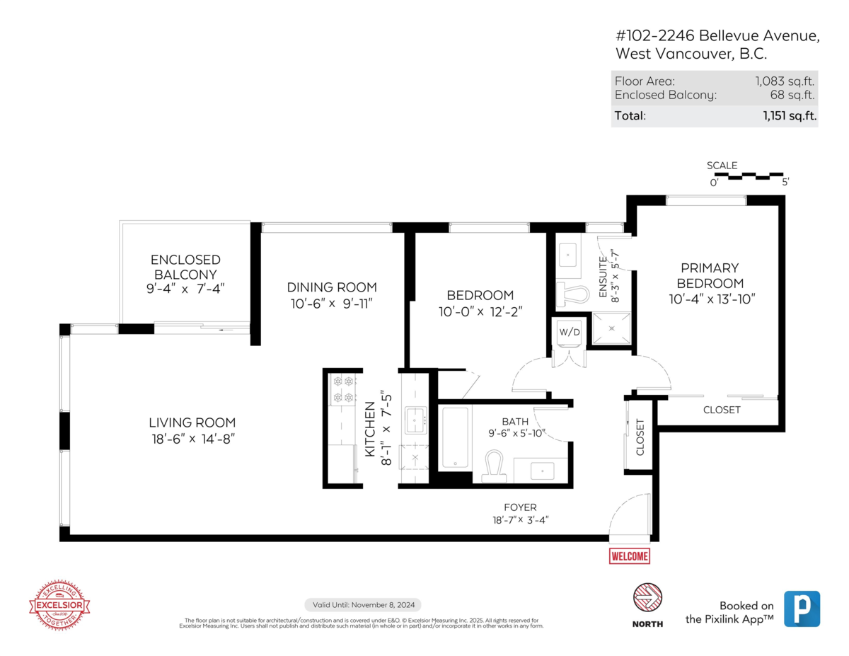 Aerial View of 102 2246 Bellevue Avenue, West Vancouver, BC