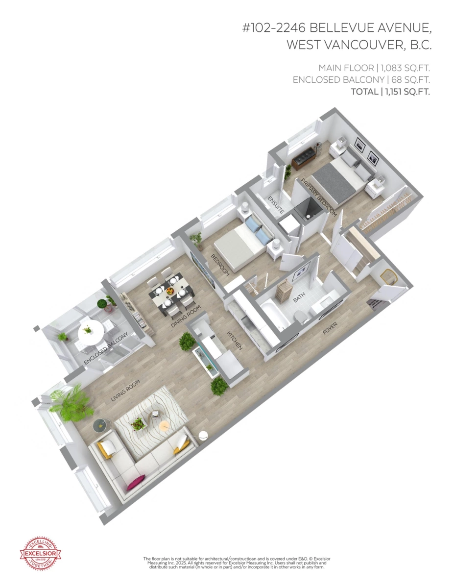 Outdoor Kitchen Photo of 102 2246 Bellevue Avenue, West Vancouver, BC