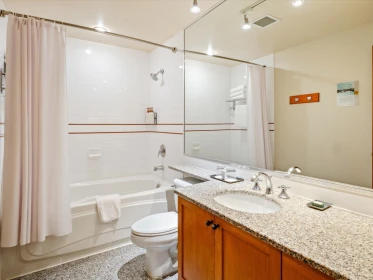 Basement Recreation Room Photo of 602 4320 Sundial Crescent, Whistler, BC