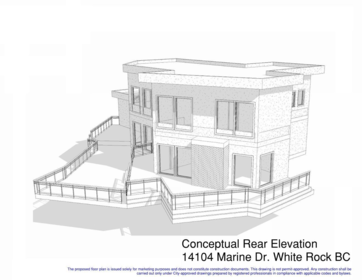 Street View Photo of 14104 Marine Drive, White Rock, BC