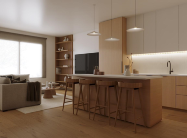 Kitchen Island Photo of 2 7554 Wright Street, Burnaby, BC
