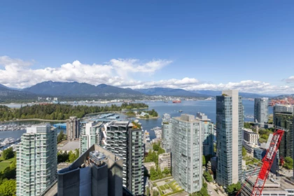 Outdoor Deck Photo of 3403 1568 Alberni Street, Vancouver, BC