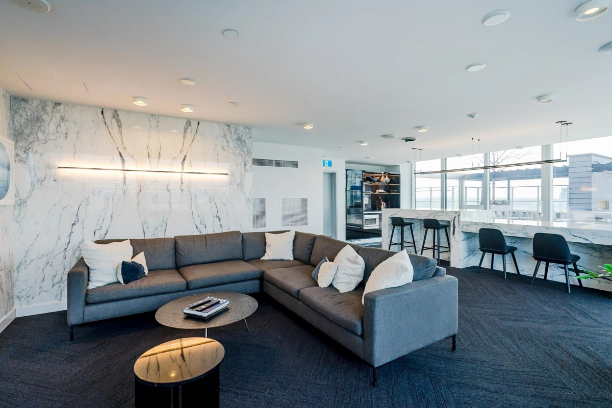 Outdoor Kitchen Photo of 2703 1111 Richards Street, Vancouver, BC