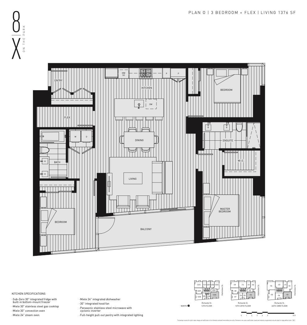 Playground / Recreational Area Near 2703 1111 Richards Street, Vancouver, BC