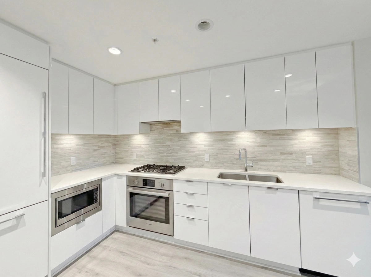 Family Room Photo of 209 9233 Odlin Road, Richmond, BC