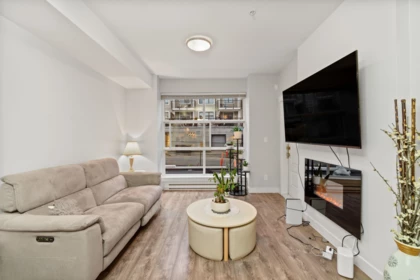 Living Room Photo of 208 827 Roderick Avenue, Coquitlam, BC