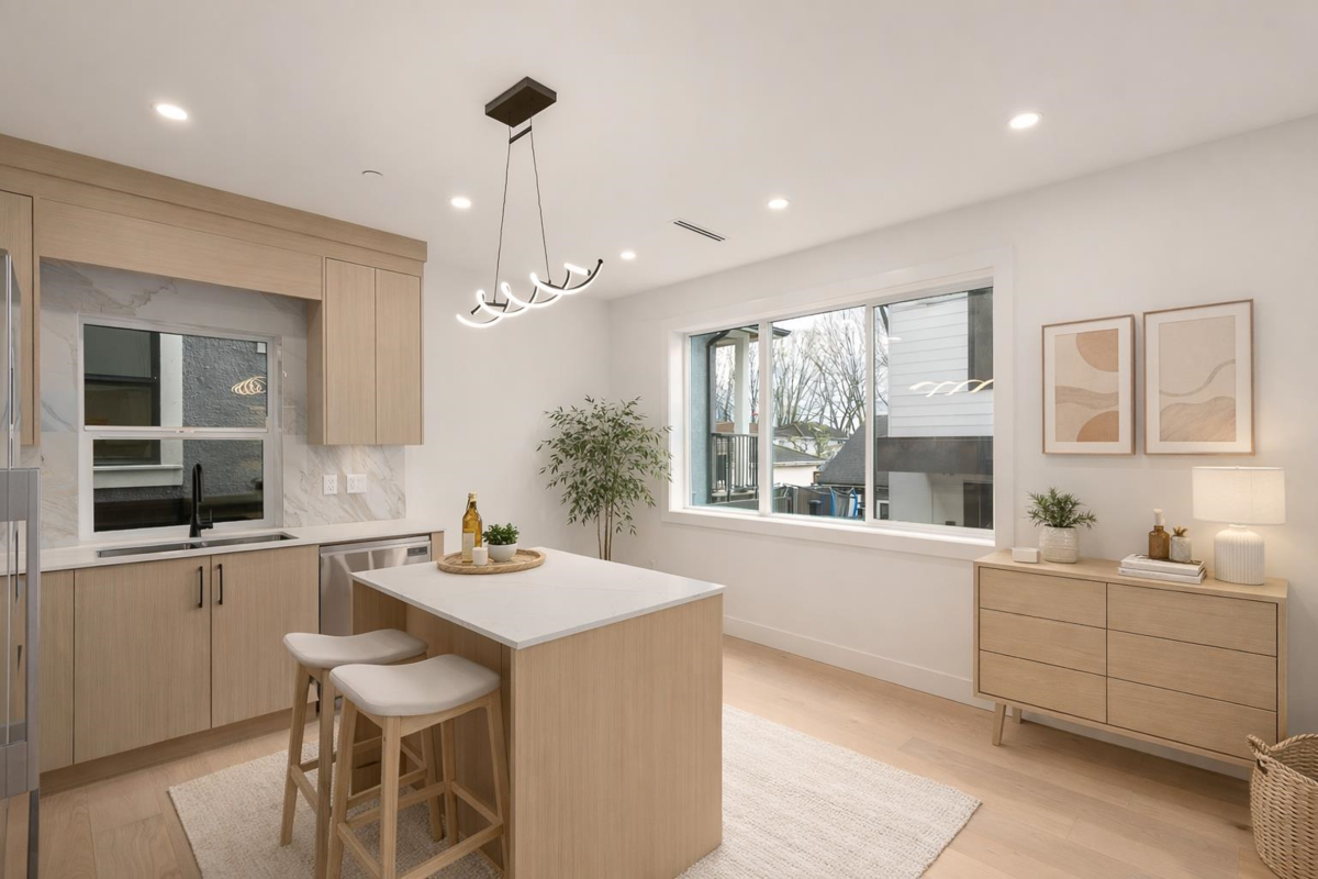 Kitchen Photo of 2 3508 E Pender Street, Vancouver, BC
