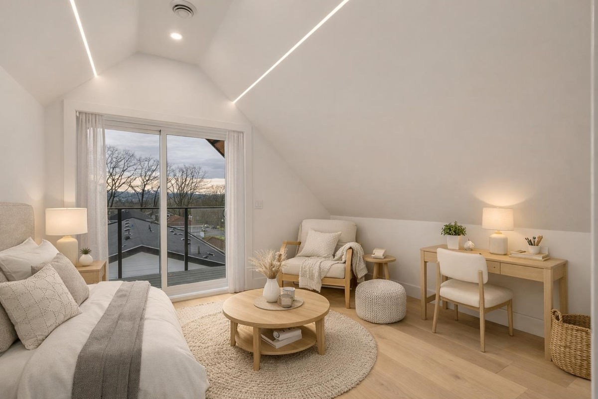 Loft / Bonus Room Photo of 2 3508 E Pender Street, Vancouver, BC