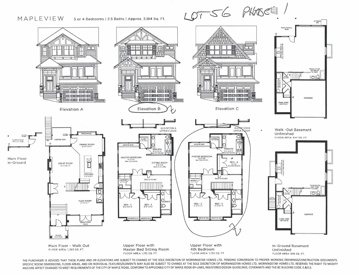 Dining Area Photo of 23191 112b Avenue, Maple Ridge, BC