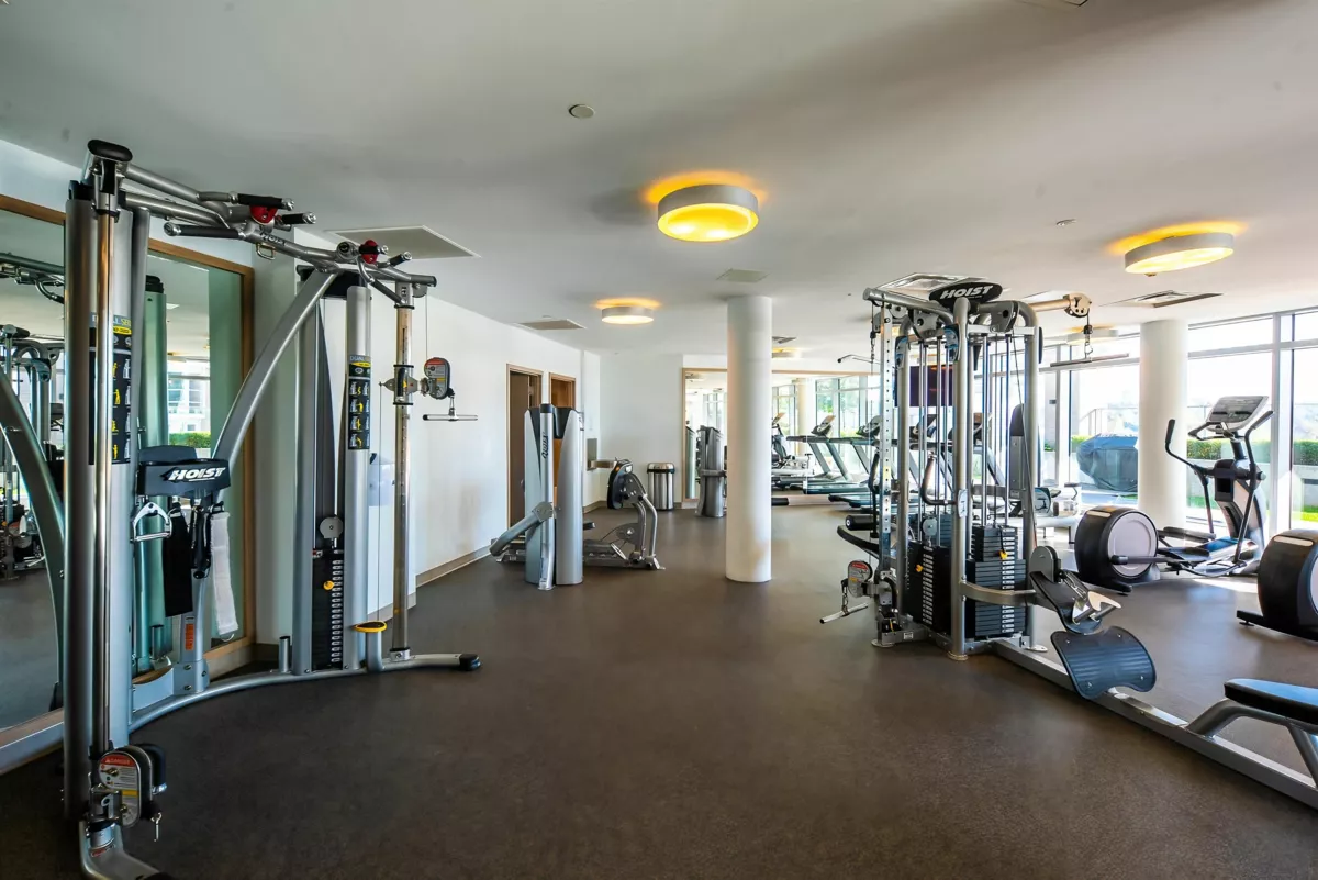 Basement Recreation Room Photo of 1509 908 Quayside Drive, New Westminster, BC