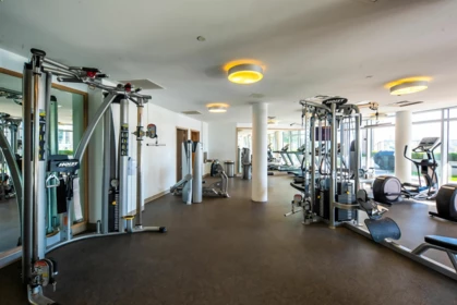Basement Recreation Room Photo of 1509 908 Quayside Drive, New Westminster, BC