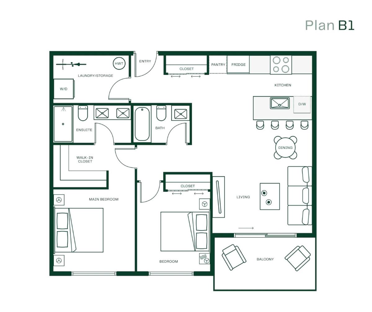 Bedroom 2 Photo of 306 1050 Finch Drive, Squamish, BC