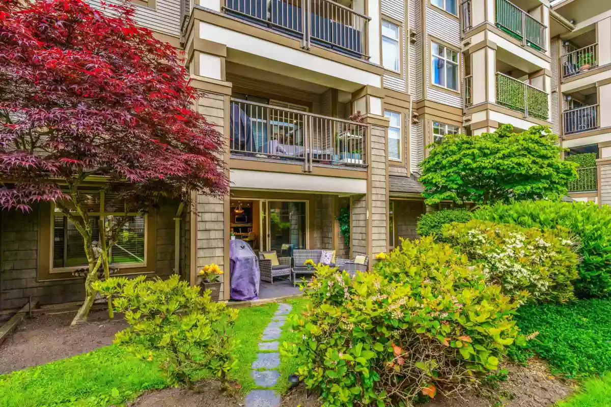 Outdoor Deck Photo of 120 12238 224 Street, Maple Ridge, BC