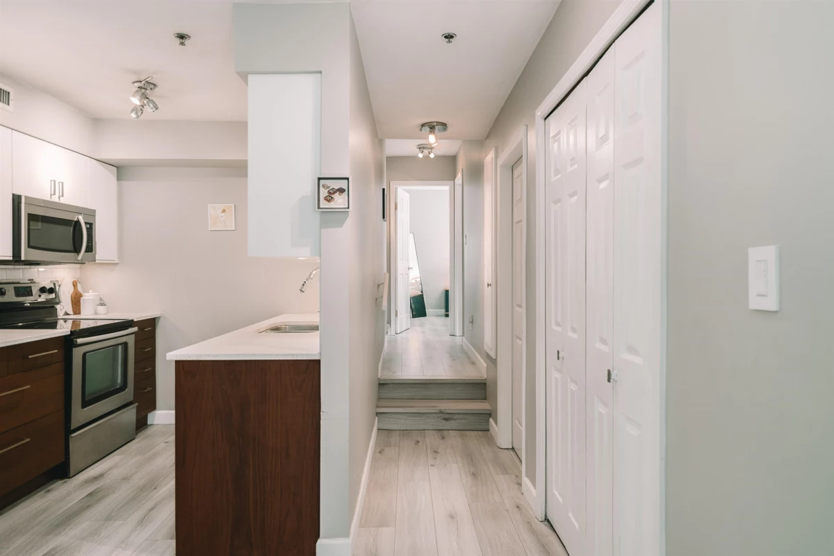 Basement Recreation Room Photo of 102 1516 E 1st Avenue, Vancouver, BC