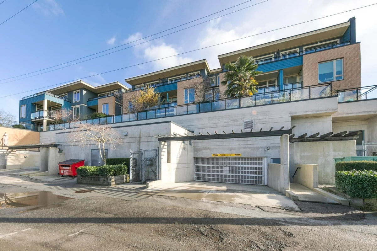 Aerial View of 206 688 E 17th Avenue, Vancouver, BC