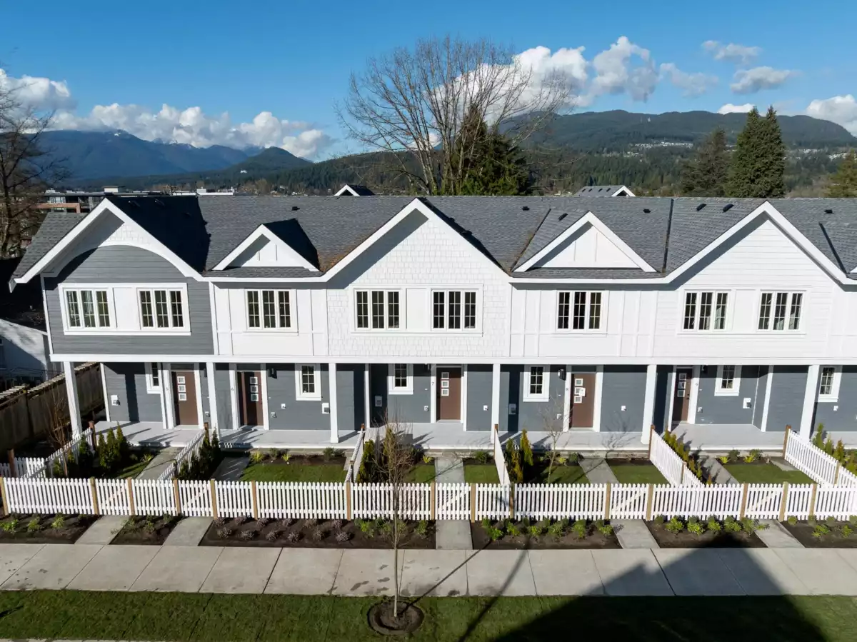 Exterior Rear Photo of 7 2808 St. George Street, Port Moody, BC
