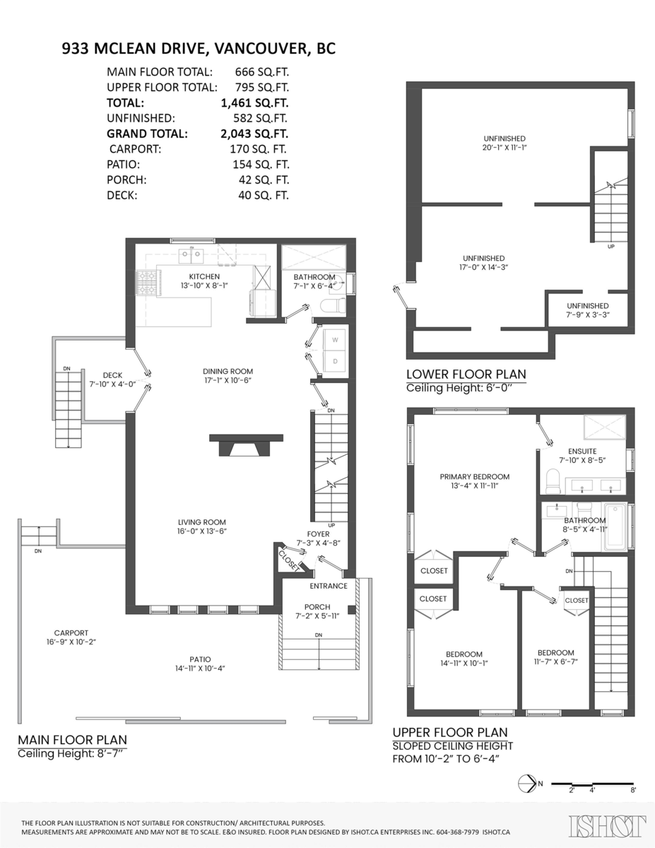 Powder Room Photo of 933 Mclean Drive, Vancouver, BC