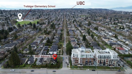 3707 Arbutus Street, Vancouver, BC, Vancouver — Single Family Residence for sale