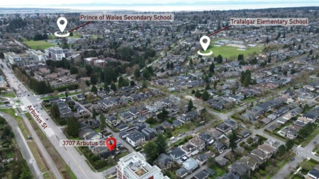 3707 Arbutus Street, Vancouver, BC, Vancouver — Single Family Residence for sale