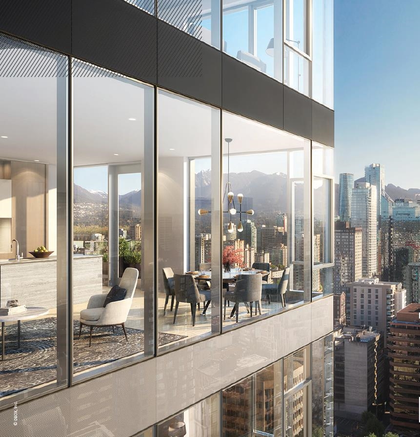 Family Room Photo of 3007 1277 Hornby Street, Vancouver, BC