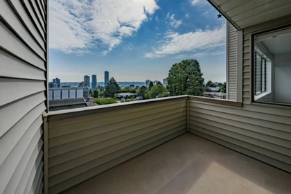 Outdoor Deck Photo of 302 225 Sixth Street, New Westminster, BC