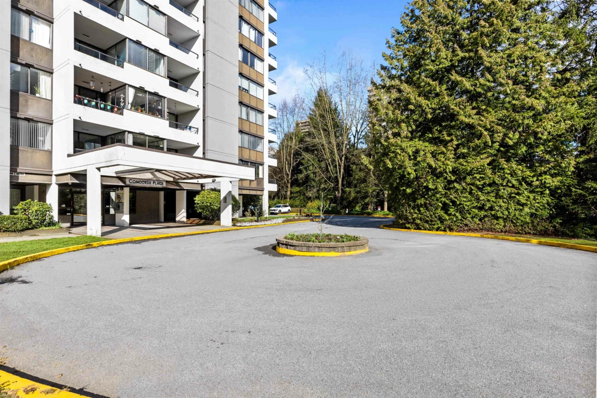 Exterior Rear Photo of 306 9521 Cardston Court, Burnaby, BC